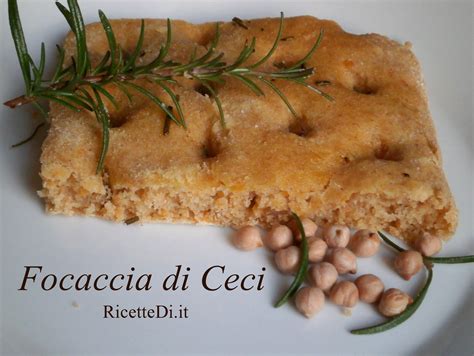 Focaccia Di Ceci RicetteDi It