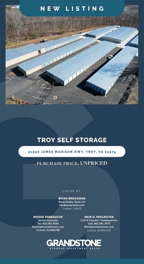 meir  perlmuter  linkedin  listing troy  storage troy