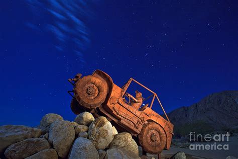 Jeep Adventures under the Night Sky in Borrego Springs Photograph by ...