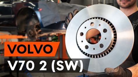 How To Change Front Brake Discs Front Brake Rotors On Volvo V Sw