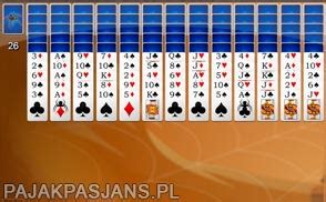 Pasjans Pająk Freecell gra za darmo online