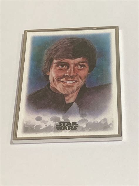 Luke Skywalker 2019 Topps Star Wars Stellar Reproduction Sketch Card 5