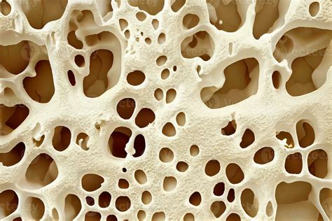 Bone Cells Under Microscope