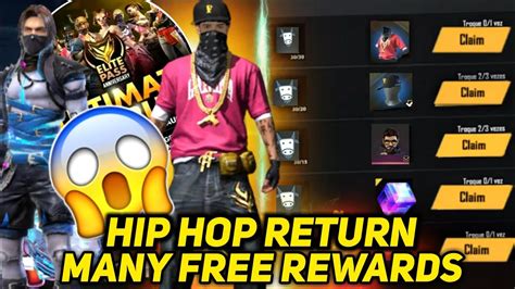 Hip Hop Return Event Arctic Blue Bundle Free Fire Free Fire New