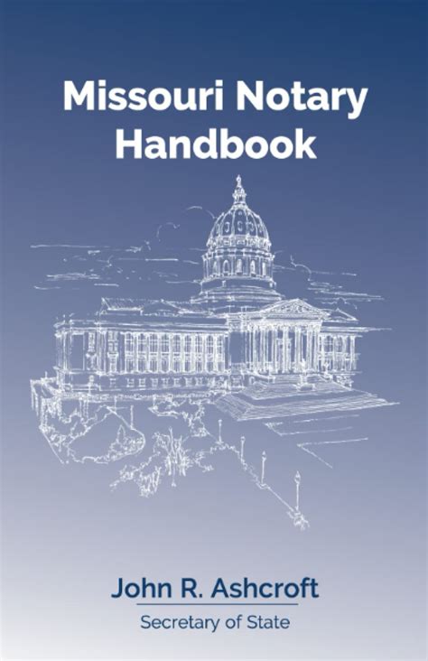 Missouri Notary Handbook Updated January 2021 By Missouri Secretary Of