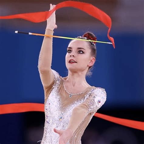 Dina Averina Ribbon Routine At Tokyo Olympics