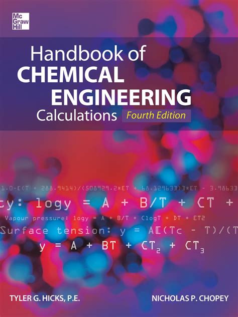 Handbook Of Chemical Engineering Calculations Fourth Edition English