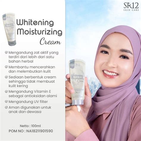 Jual WHITENING MOISTURIZING CREAM SR12 KRIM PELEMBAB PENCERAH PEMUTIH