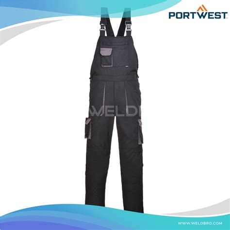 Texo Contrast Bib Brace Portwest Weldbro International