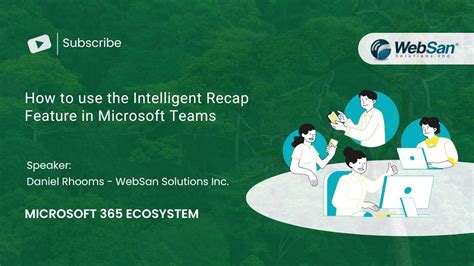 How To Use The Intelligent Recap Feature In Microsoft Teams Youtube