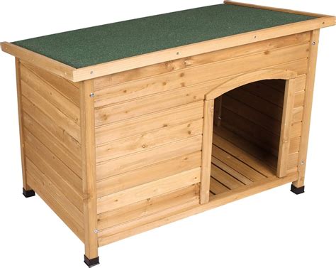 Elightry Casetta In Legno Per Cani Da Esterno Cuccia Per Cane Da