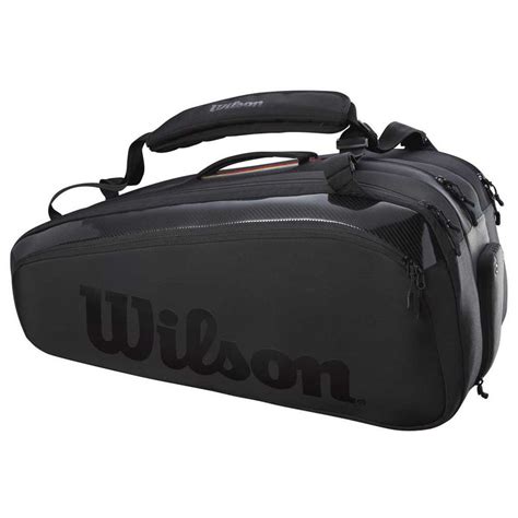 Wilson Sac Raquettes Super Tour Pro Staff Noir Smashinn