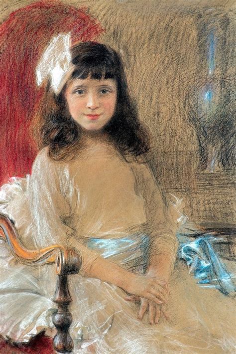 Teodor Axentowicz 18591938 Pastel Portraits Portrait Art