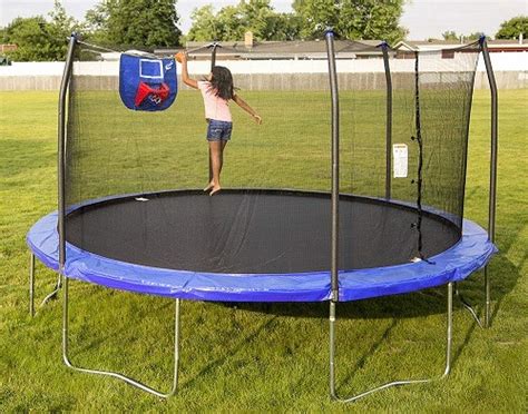 Best Trampolines With Basketball Hoop & Attachments