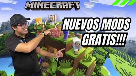 Nuevos MODS GRATIS En MINECRAFT BEDROCK Add Ons YouTube