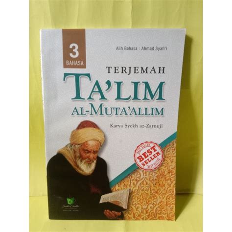 Jual Terjemah Kitab Ta Lim Muta Allim Muta Alim Talim Mutaallim