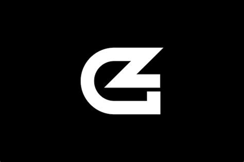 Premium Vector Creative And Minimalist Initial Letter G Z Logo Design Template