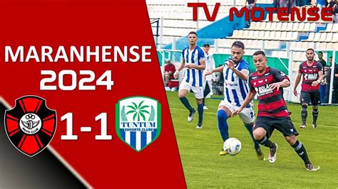 Moto Club 1 X 1 Tuntum Maranhense 2024 Gols YouTube