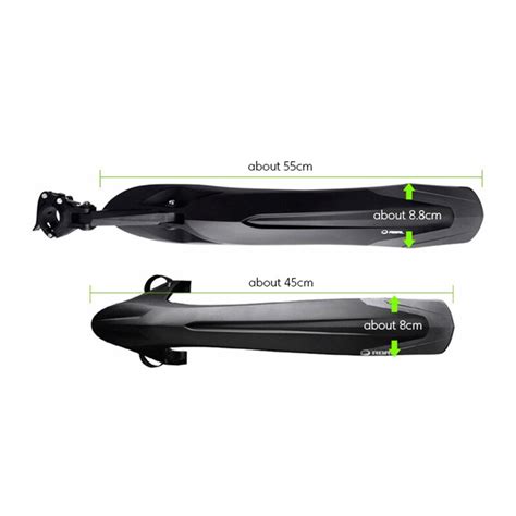 RBRL Bicycle Rear Fenders MTB Bike Wings Quick Rel Grandado