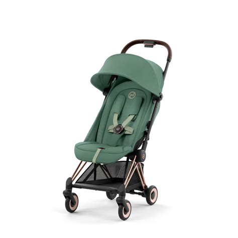 Cybex Coya Stroller - Rose Gold/ Leaf Green - Simply Baby Lancaster