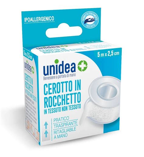 Unidea Cerotto Rocchetto In Tessuto Non Tessuto M X Cm Farmaci E