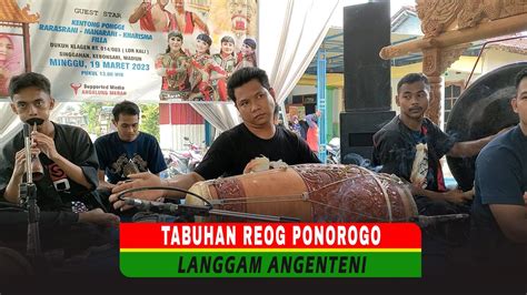 Full Bass Gler Langgam Angenteni Tabuhan Reog Febri Kendang Youtube