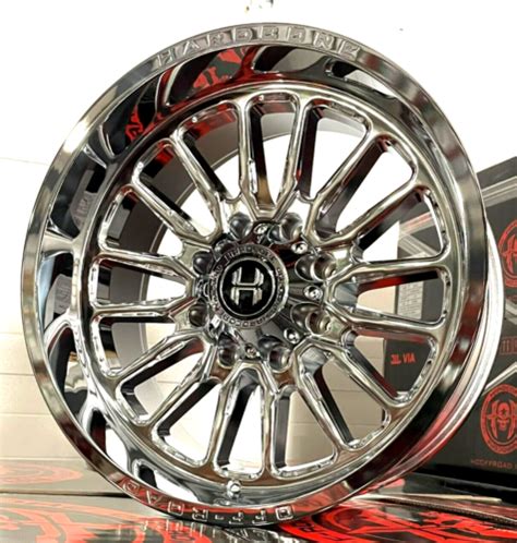 4x 20X10 Hardcore HC24 Wheels Chrome 8x170 Ford F250 F350 EBay