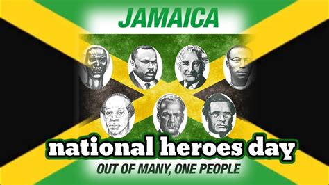 Jamaican National Heroes Day 2021 YouTube