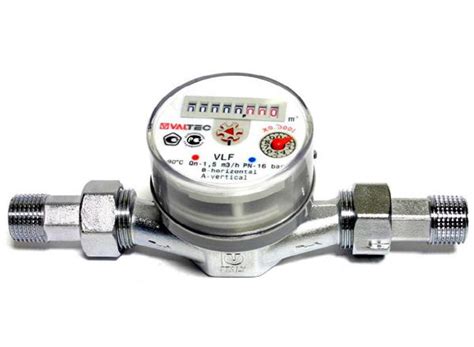 Счетчик для горячей и холодной воды Valtec VLF-20U 3/4" L-105мм Tmax-90 ...