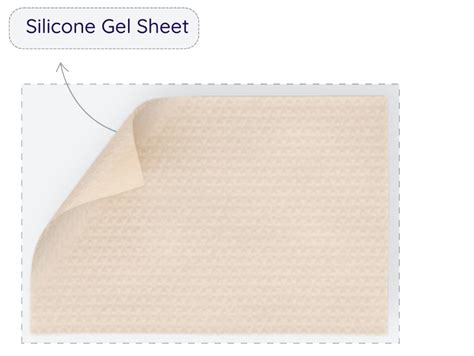 Mepiform Silicone Gel Sheet For Scar Care Mepiform® By Mölnlycke