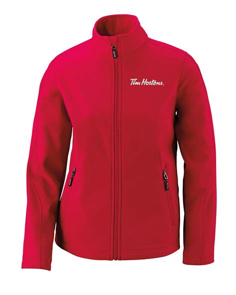 Tim Hortons Online Apparel 2 Layer Fleece SoftShell Bonded Jacket