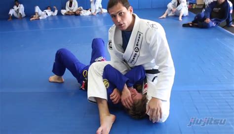 Roger Gracie Armbar From Cross Collar Setup On The Mat