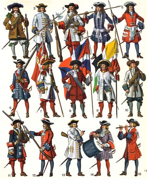 French Musketeers Military Art Military History Military Uniforms