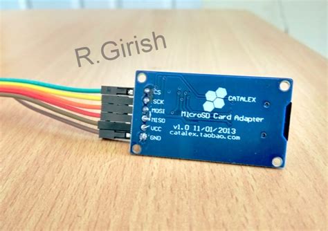 Interfacing SD Card Module With Arduino For Data Logging