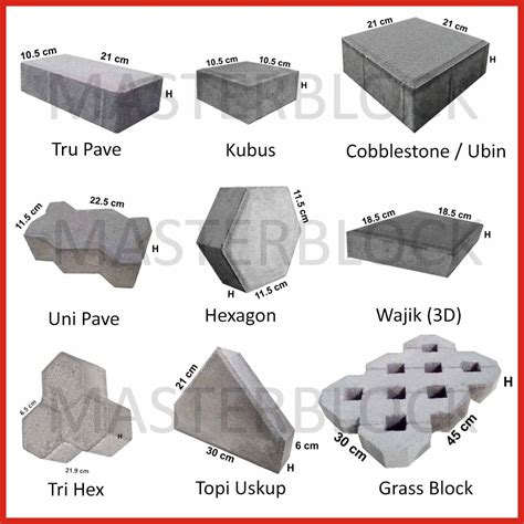 Apa Itu Paving Block Inilah Jenis Dan Manfaatnya Masterblock