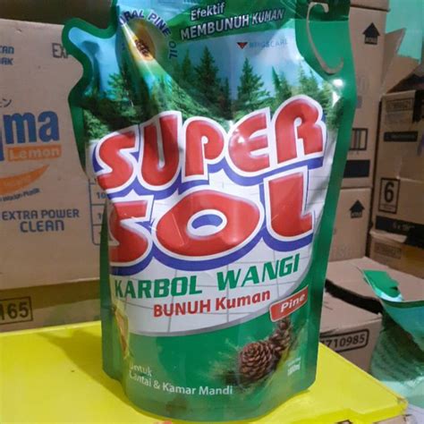 Jual Wings Care Super Sol Karbol Wangi 1 8 Liter Shopee Indonesia