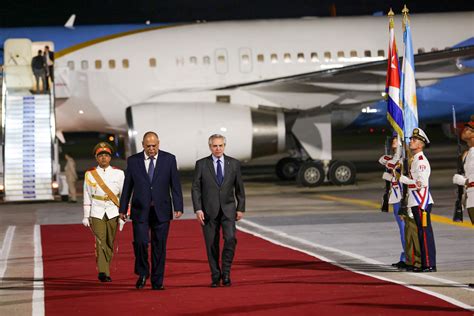 El Presidente Arrib A Cuba Para Participar De La Cumbre G China