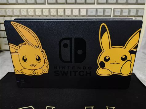 Pikachu And Eevee Special Edition Dock Set Nintendo Switch Dock