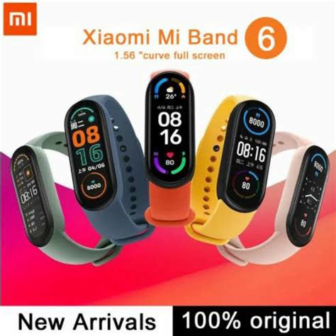 Jual XIAOMI MI BAND 6 - SMARTWATCH - 100% ORIGINAL - GARANSI RESMI 1 ...