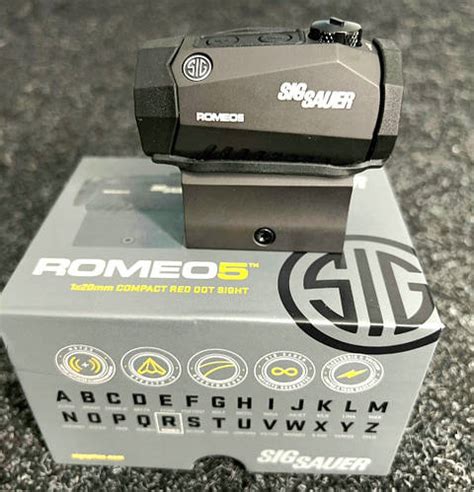 Купить Коллиматорный прицел Sig Sauer Optics Romeo 5 1x20mm на планку ...