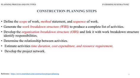 Construction Planning | PPT