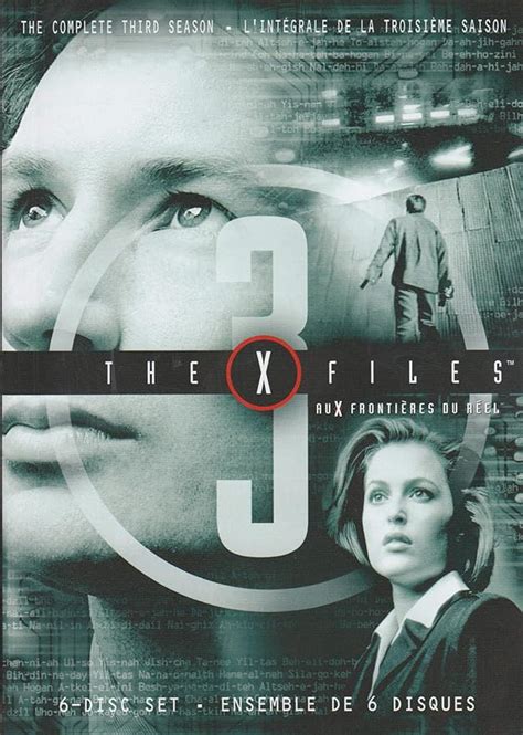 The X Files Season 3 Bilingual Amazonca David Duchovny Gillian Anderson Mitch Pileggi Dvd