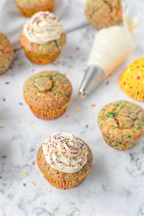 Easy Homemade Funfetti Cupcakes Recipe 365 Days Of Baking