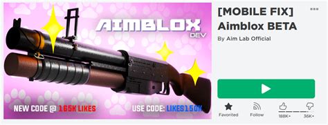 Codes Aimblox Wiki Fandom