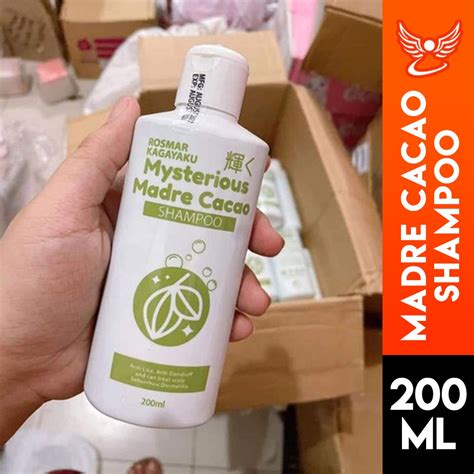 Rosmar Kagayaku Mysterious Madre Cacao Shampoo Ml Shopee Philippines