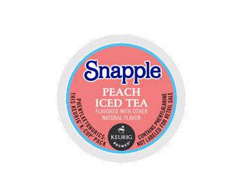 Snapple - Peach Iced Tea K-Cup Pods - Tiki Hut Coffee