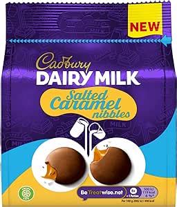 Cadbury Dairy Milk Salted Caramel Nibbles G Amazon Co Uk Grocery