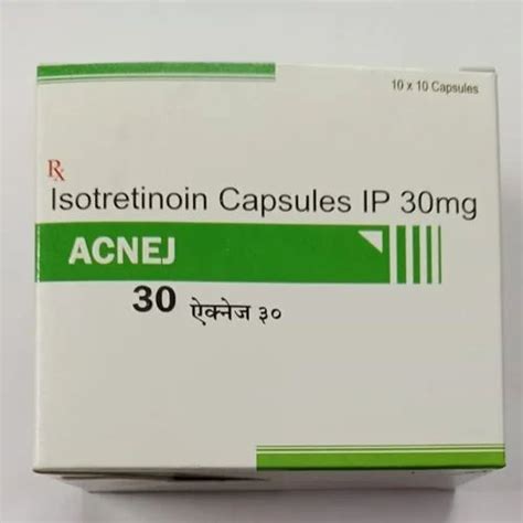 Isotretinoin Acnej Mg Packaging Type Strips At Rs Stripe In Nagpur