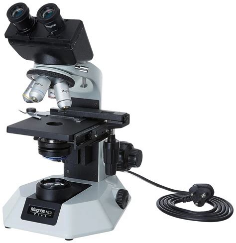 Aluminium Magnus Inclined Binocular Microscope LED 1000x At Rs 33500