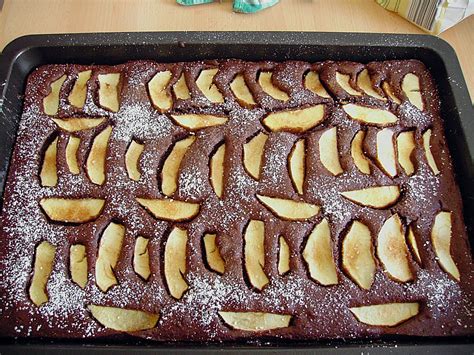 Schoko Apfel Kuchen Vom Blech Von MeiLing Chefkoch De